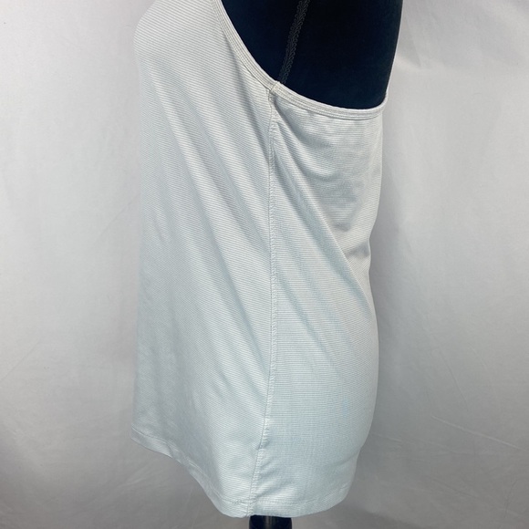 Danskin Now Micro Striped Athletic Racerback Tank Top - Picture 4 of 7